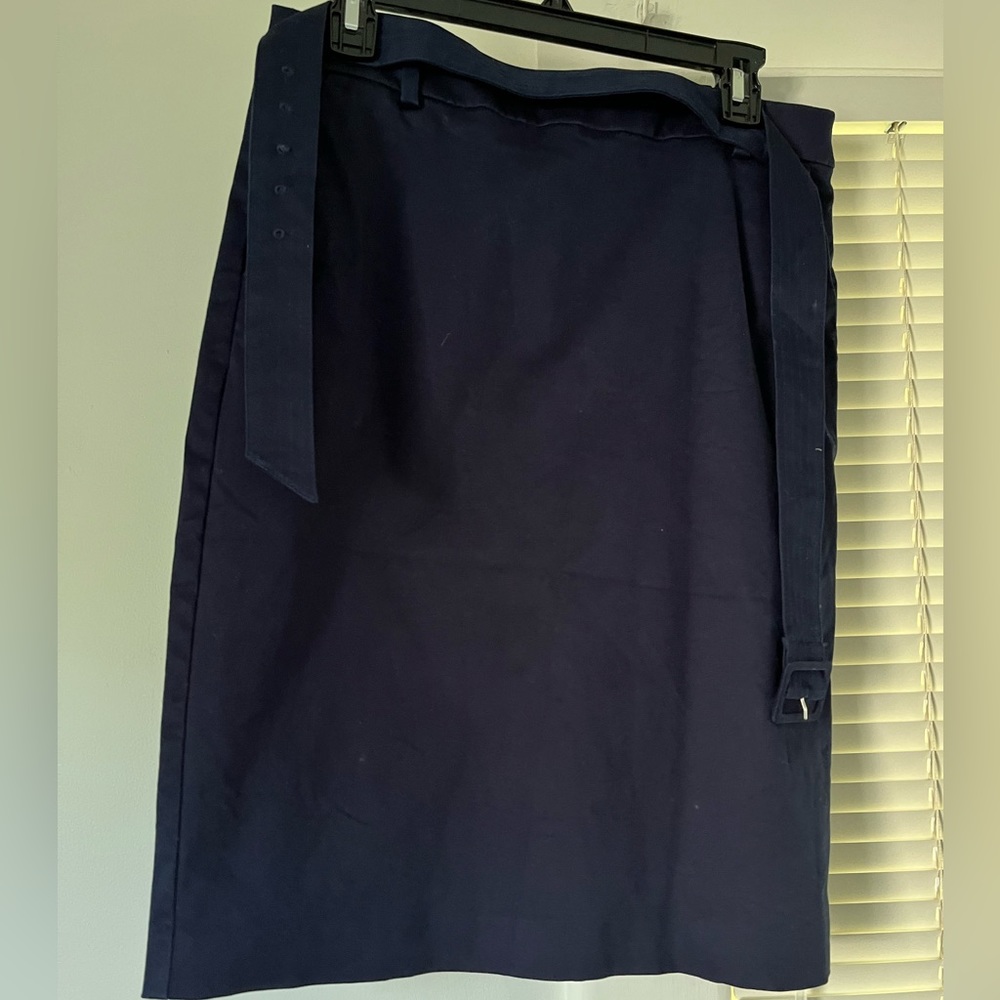 **donated** JCrew Dark Blue Pencil Skirt, size 8